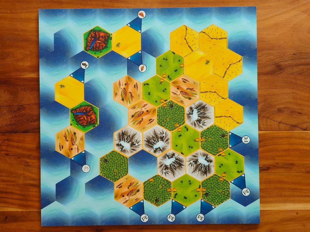 Kolonisten van Catan speelbord - Het Grote Kanaal, Vijf spelers of meer, Ophalen of Verzenden, Nieuw