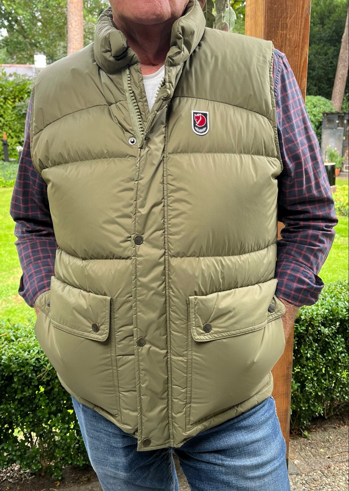 Fjällräven Bodywarmer Dons Gevoerd Maat L, Ophalen of Verzenden, Nieuw, Maat 52/54 (L), Groen