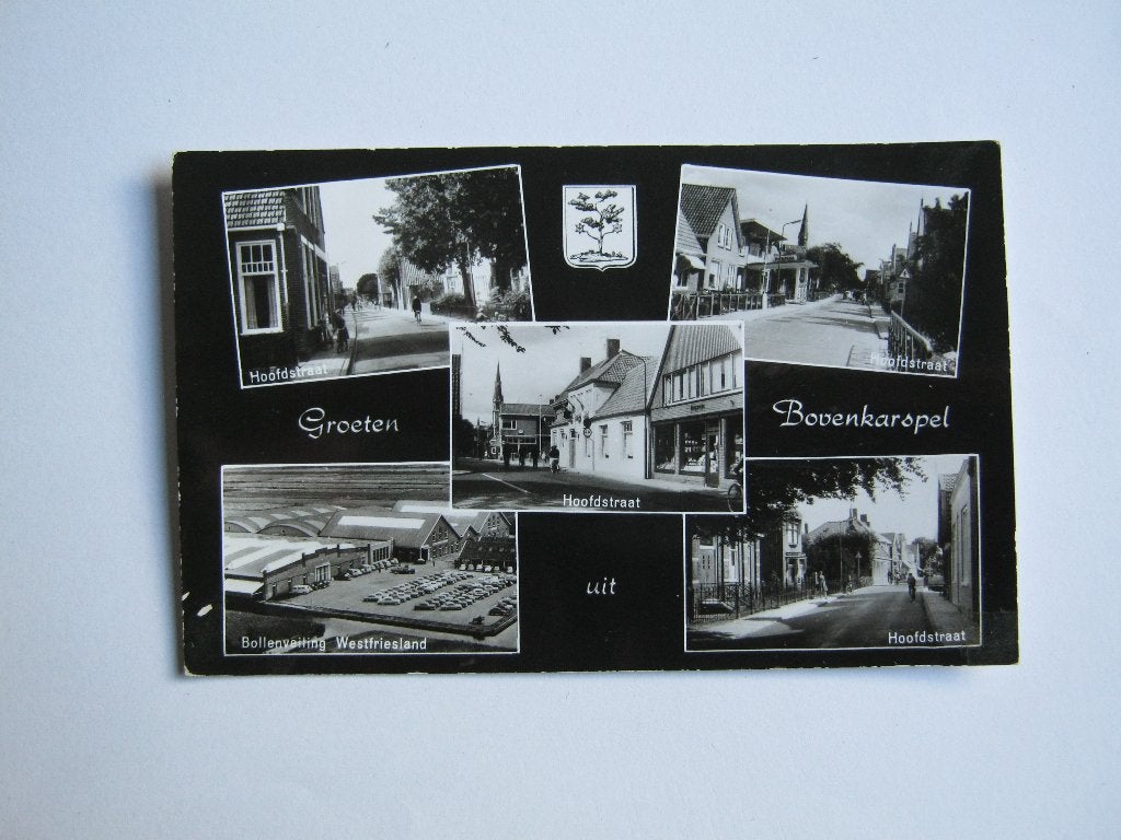 Ansichtkaarten Nederland, TC 10-79 Groeten uit Bovenkarspel, Ophalen of Verzenden, 1960 tot 1980, Gelopen, Noord-Holland