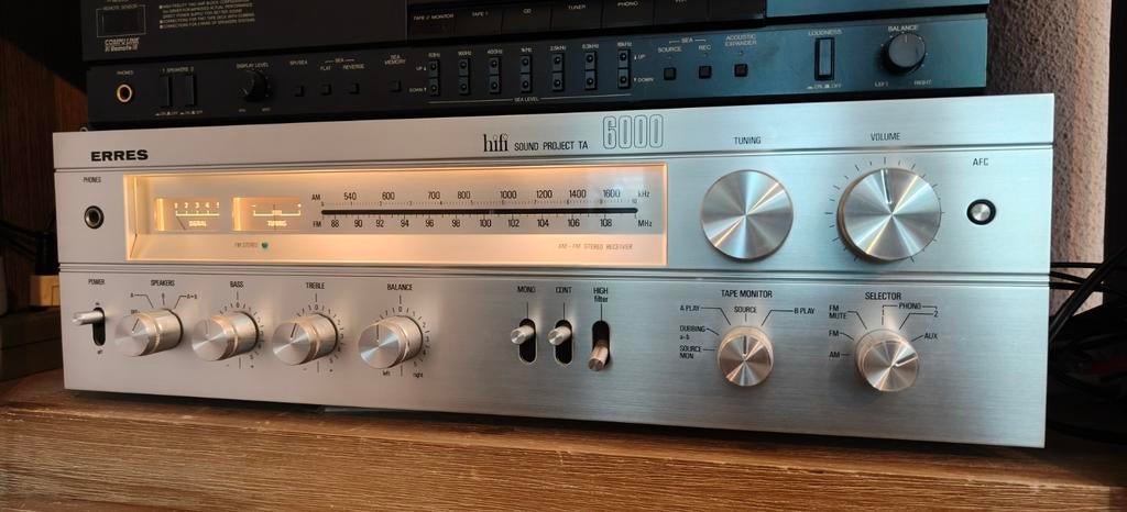 Erres / Philips Tuner versterker receiver, Ophalen of Verzenden, Overige merken