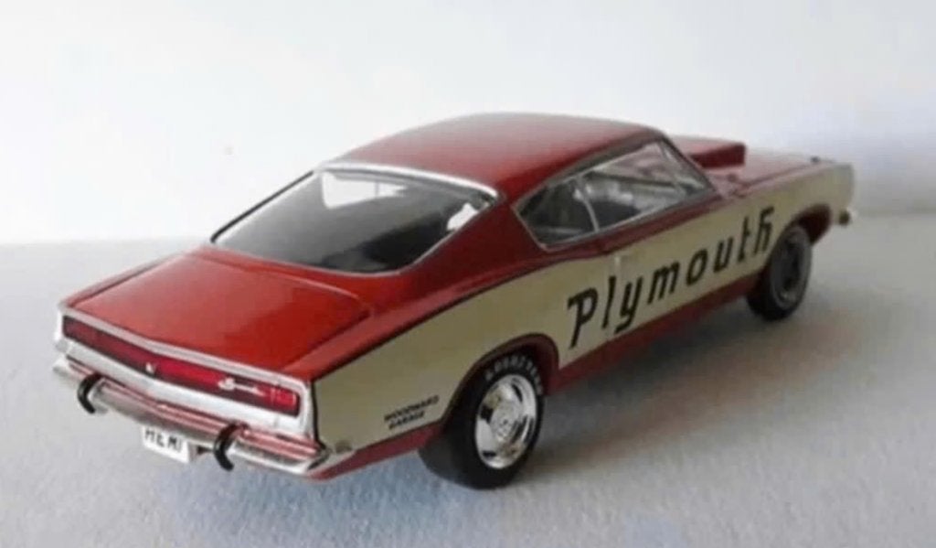 Playmouth Barracuda super stock '68 1/43 American cars # 101, Verzenden, Nieuw, Auto, Overige merken