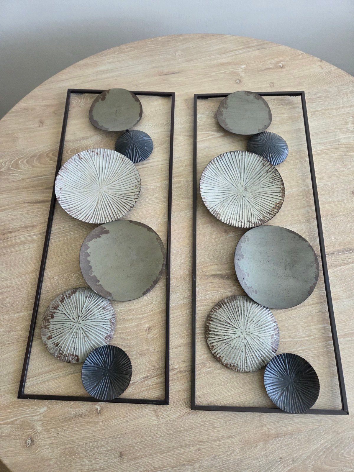 Wanddecoratie metaal, Ophalen of Verzenden
