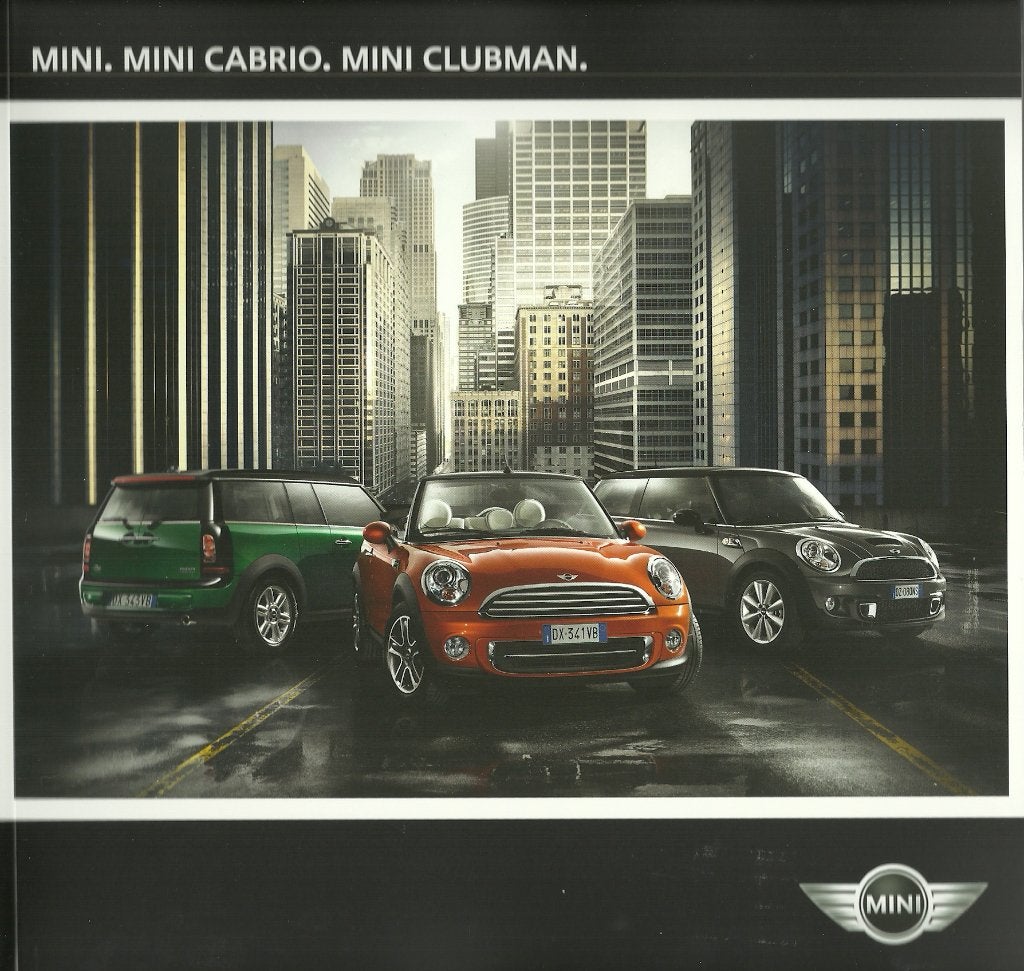 Mini , Mini cabriolet  en Mini Clubman folder, Ophalen of Verzenden, Zo goed als nieuw, Overige merken