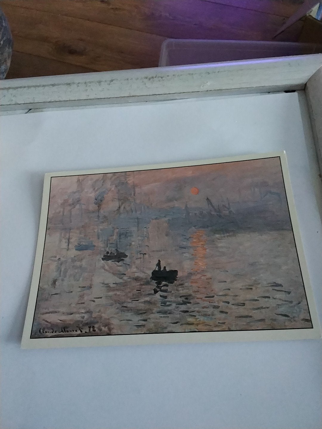 MONET, CLAUDE.  IMPRESSIE  ZONSOPGANG, Ophalen of Verzenden, Sterren en Beroemdheden