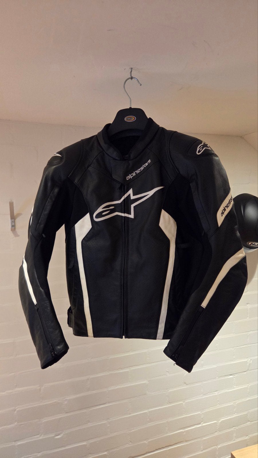 Alpinestars Faster V2 Leren Motorjas - Maat 48, Heren, Jas | leer, Ophalen of Verzenden, Alpinestars
