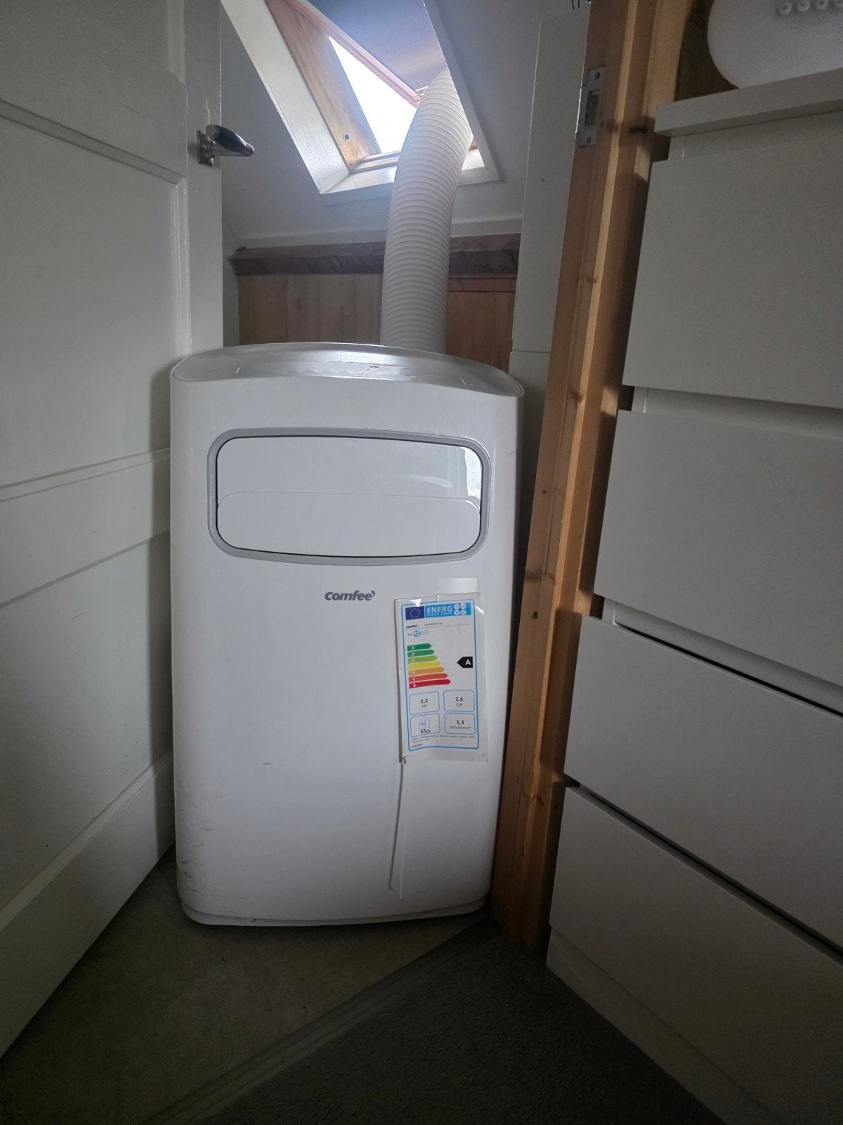 Comfee Mobiele Airco - Koelen, Ventileren, Ontvochtigen, Ophalen, Gebruikt, Minder dan 60 m³, 3 snelheden of meer