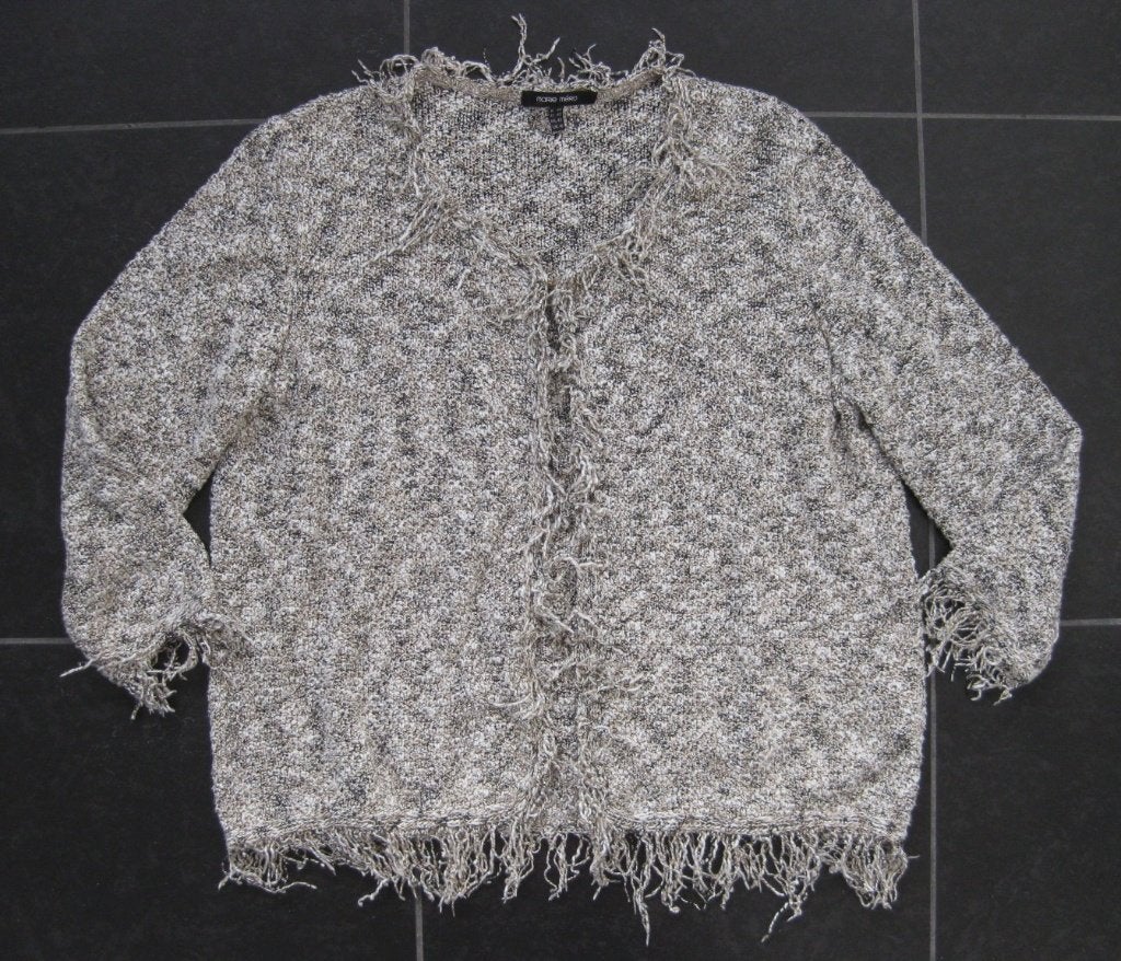 Marie Mero vest, gemeleerd, maat 42, naturel beige bruin, Beige, Marie mero, Maat 42/44 (L), Ophalen of Verzenden
