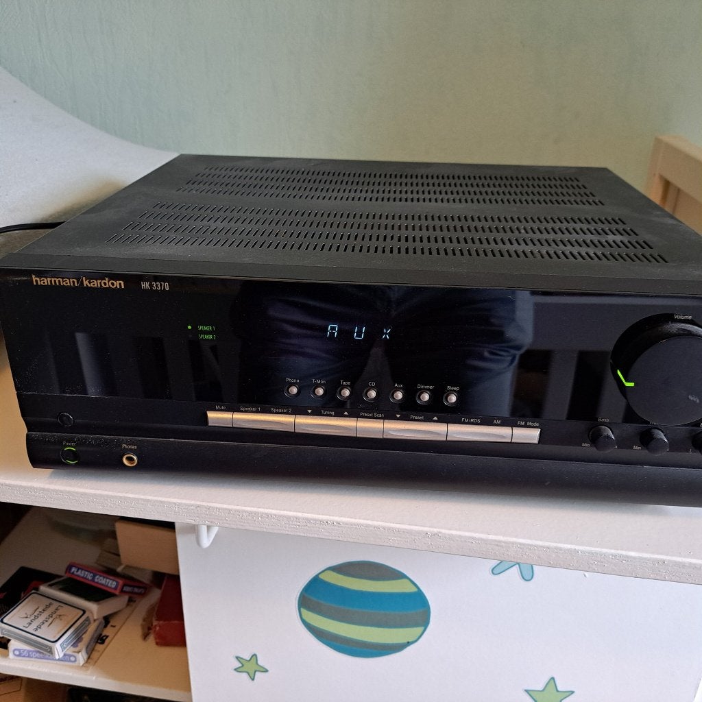 Harman/Kardon receiver HK 3370, Gebruikt, 60 tot 120 watt, Stereo, Ophalen