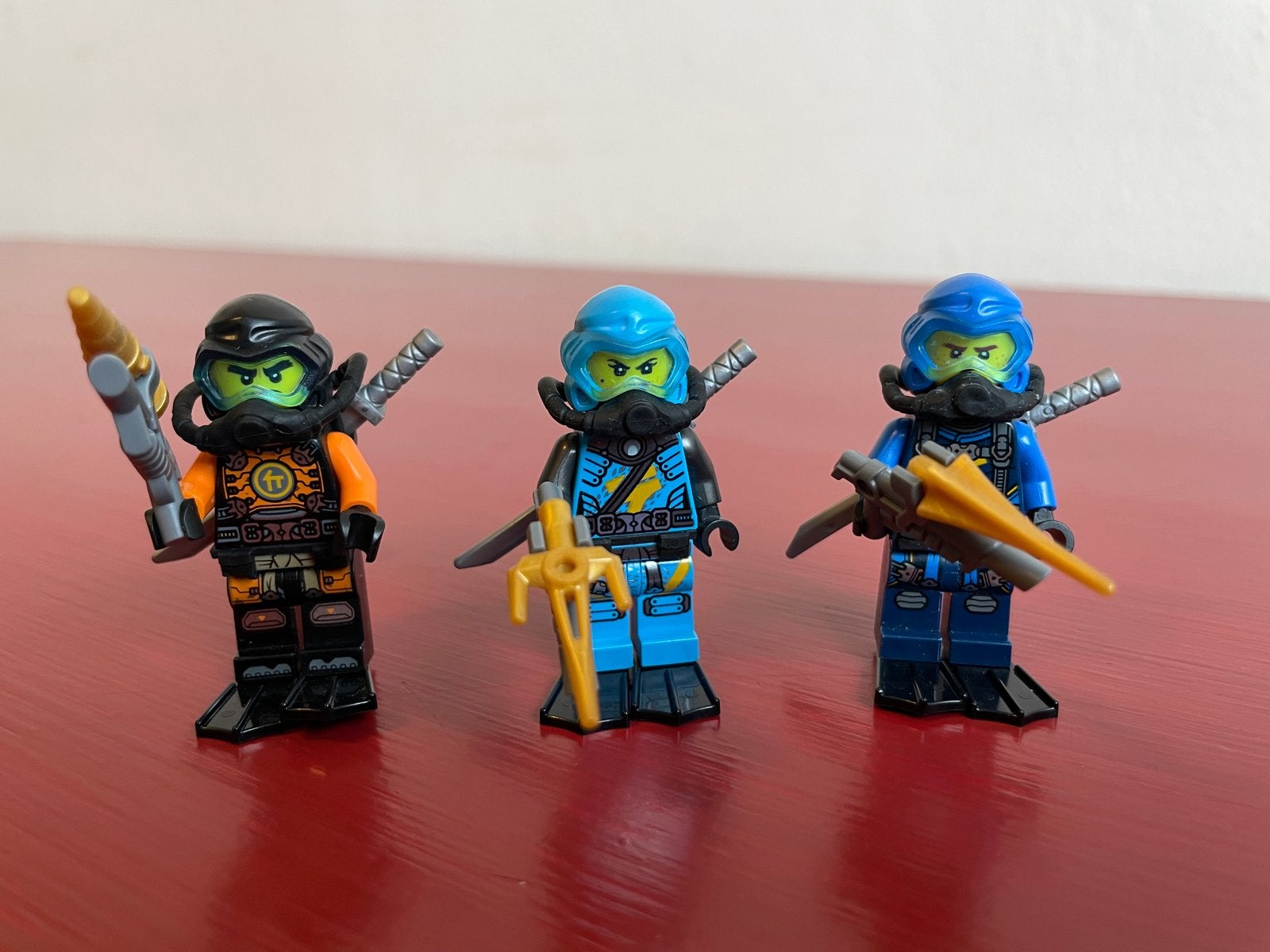 Lego Ninjago Hydro Bounty 71756 met minifiguren, Ophalen of Verzenden, Gebruikt, Overige merken