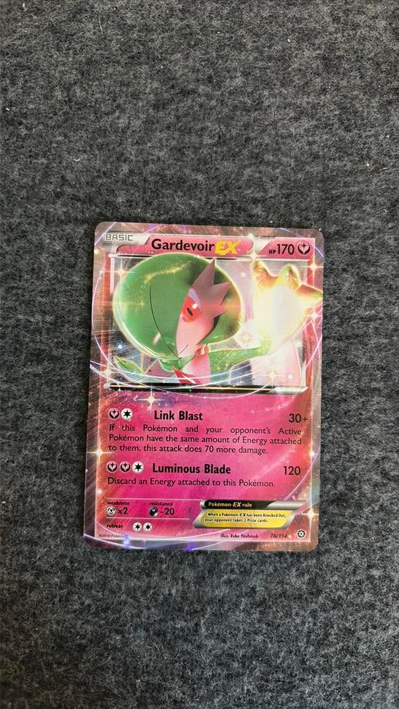 Gardevoir EX 78/114 STS78, Ophalen of Verzenden, Zo goed als nieuw