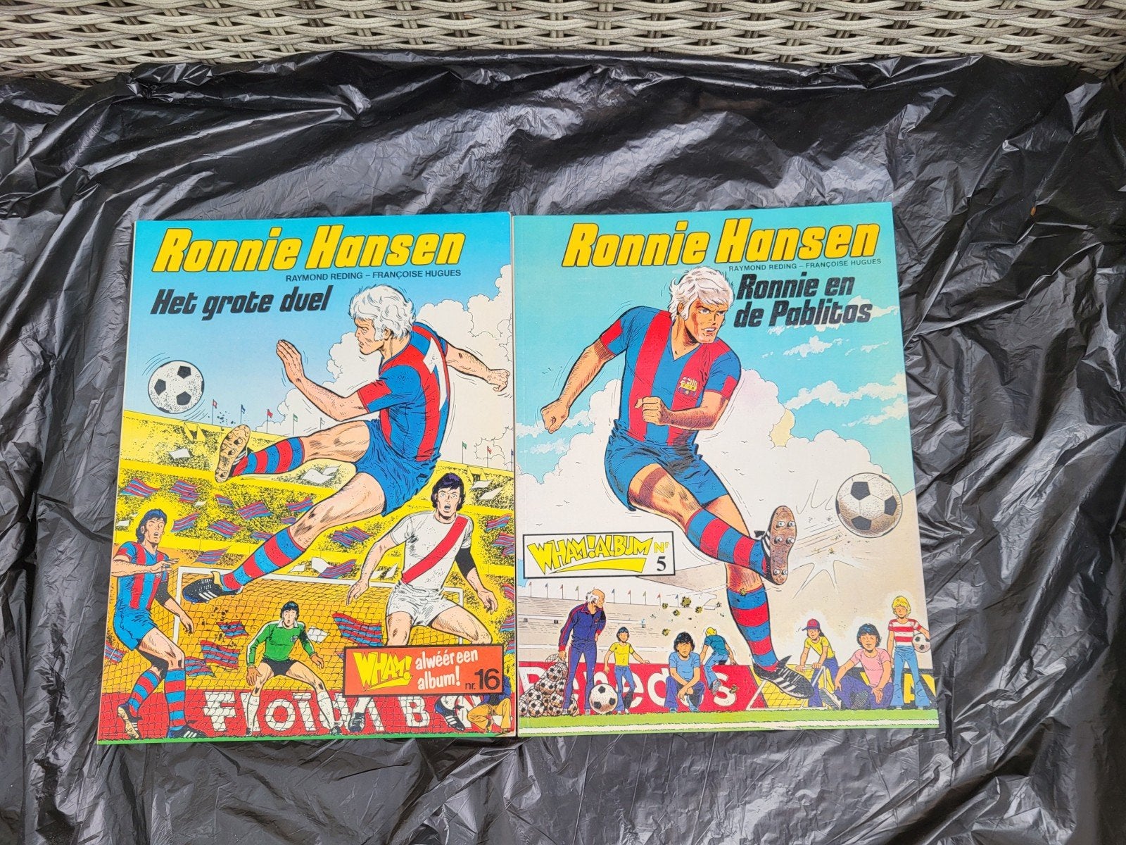 2 stripboeken van Ronnie Hansen. Ophalen in Tegelen, Ophalen