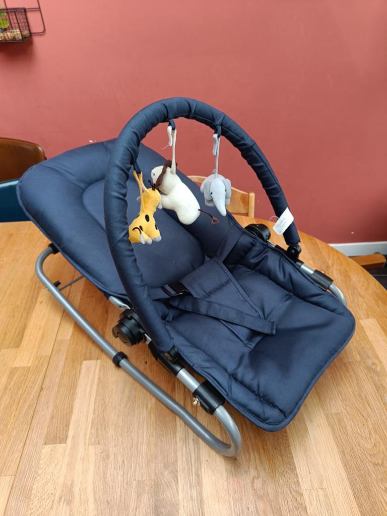 Prenatal wipstoel met speelboog - goede staat, Kinderen en Baby's, Wipstoeltjes, Ophalen, Wipstoel, Prenatal, Verstelbaar