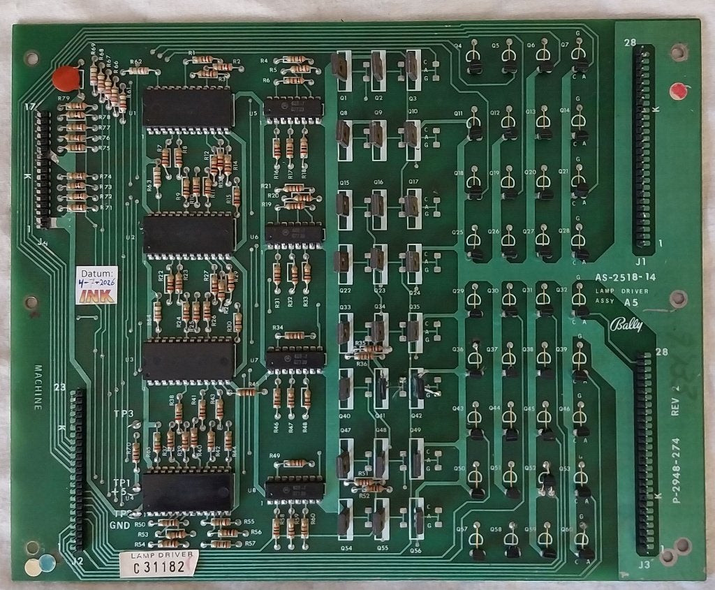 Bally AS-2518-14 Lampdriver, Gebruikt, Elektronisch, Bally, Onderdeel of Defecte kast