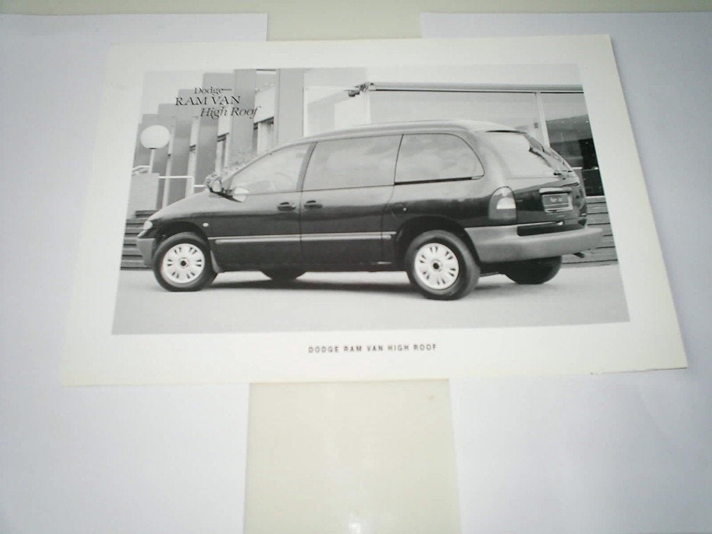 Dodge Ram Van High Roof [ 8 / 1996 2 pag. ], Verzenden, Zo goed als nieuw, Overige merken