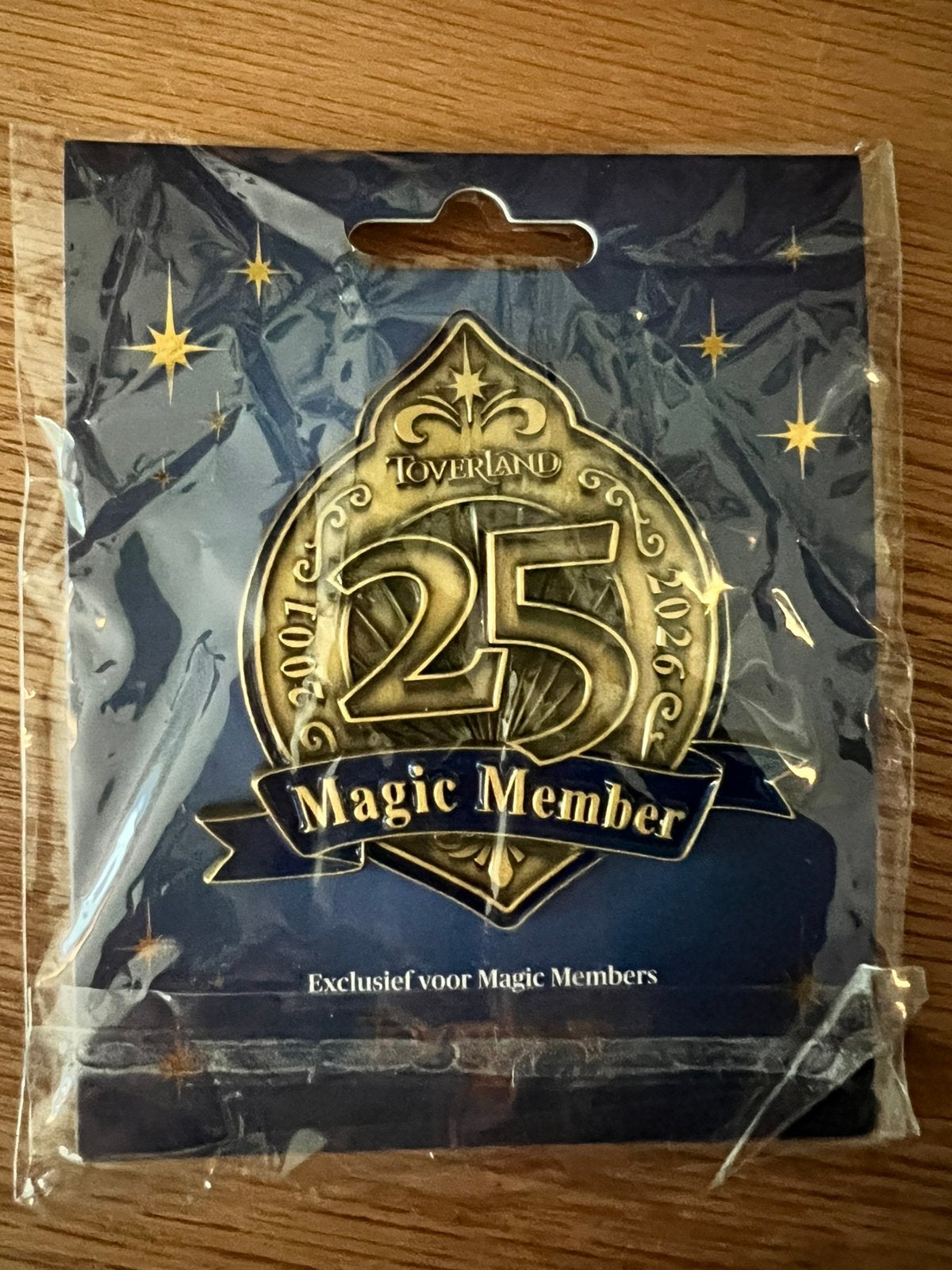 25 jaar toverland pin, Ophalen of Verzenden, Nieuw