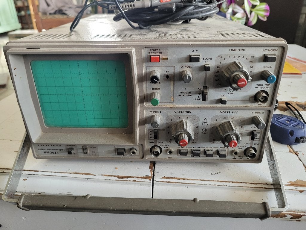 Oscilloscoop, Ophalen, Gebruikt, Overige meters