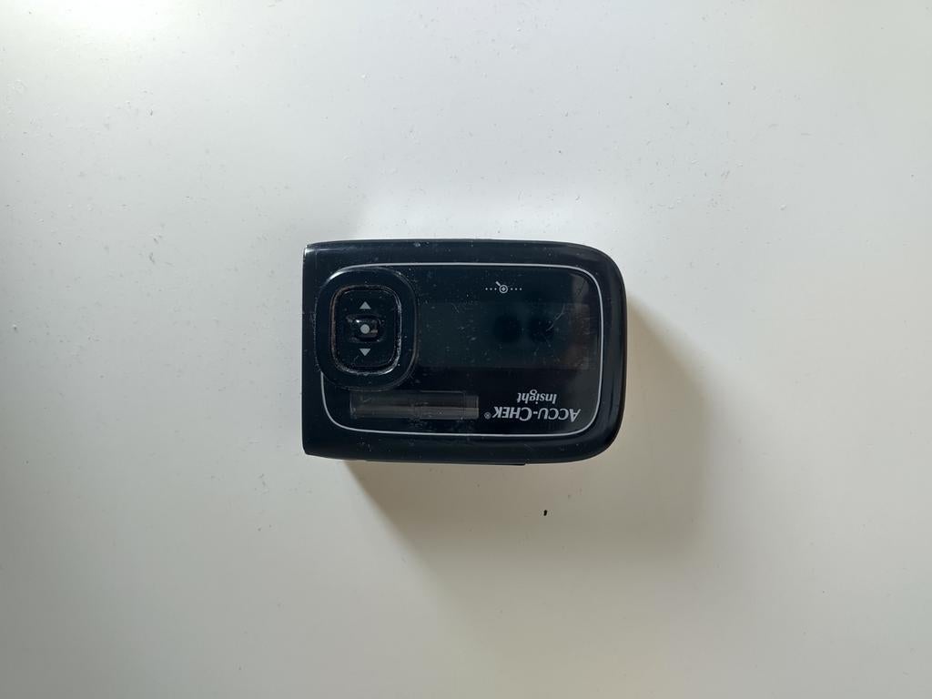 Accucheck insight insulinepomp, Ophalen, Gebruikt