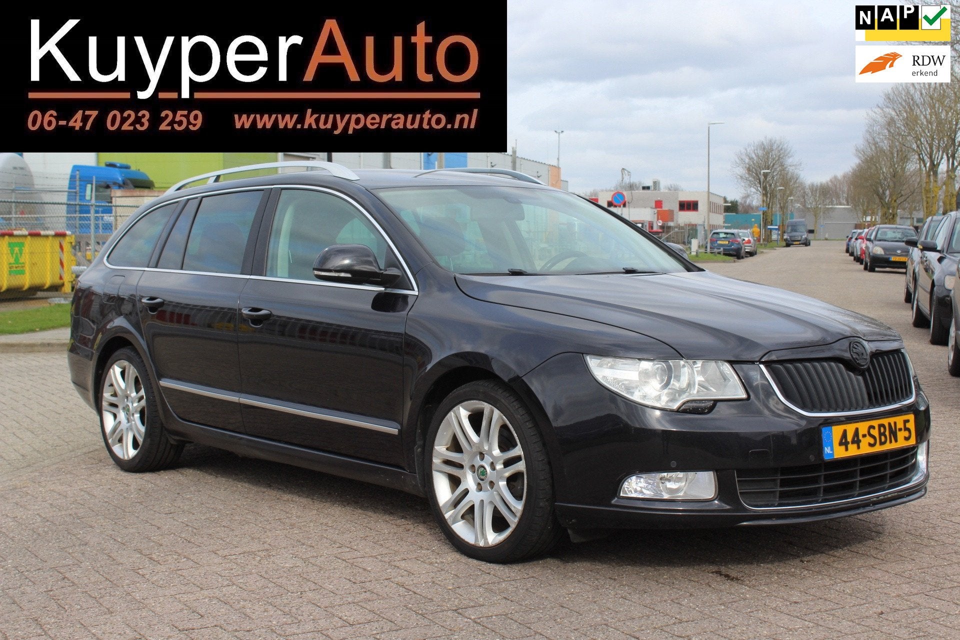 Skoda Superb Combi 1.6 TDI Greenline Ambition Business Line, Auto's, Voorwielaandrijving, Euro 5, Gebruikt, 4 cilinders