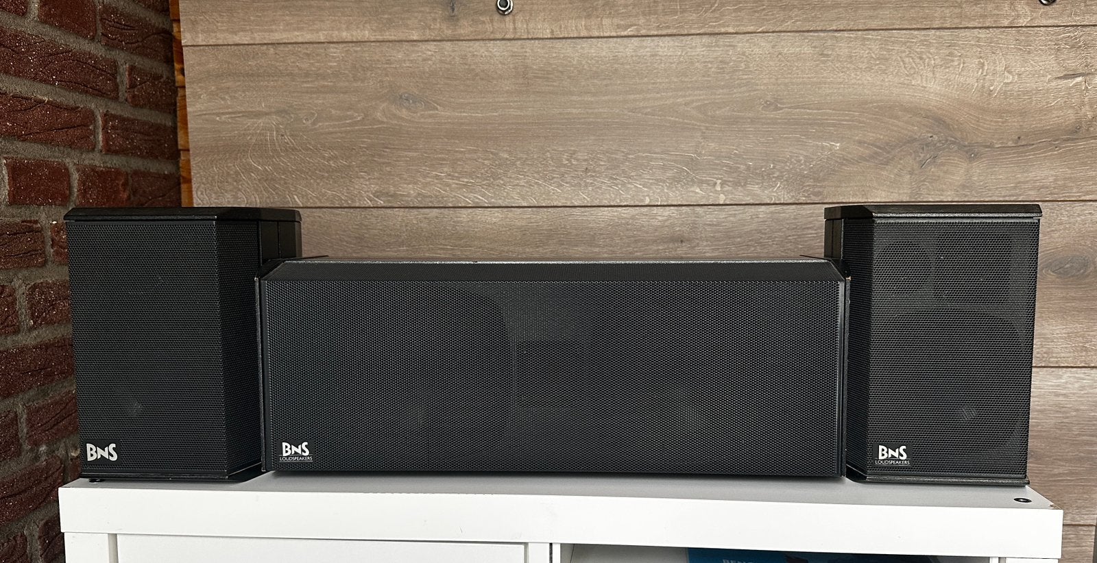 Set BNS 25 Centerspeaker - 120 Watt & 2x SDS20 70W, Audio, Tv en Foto, Luidsprekers, Overige merken, Gebruikt, Ophalen of Verzenden