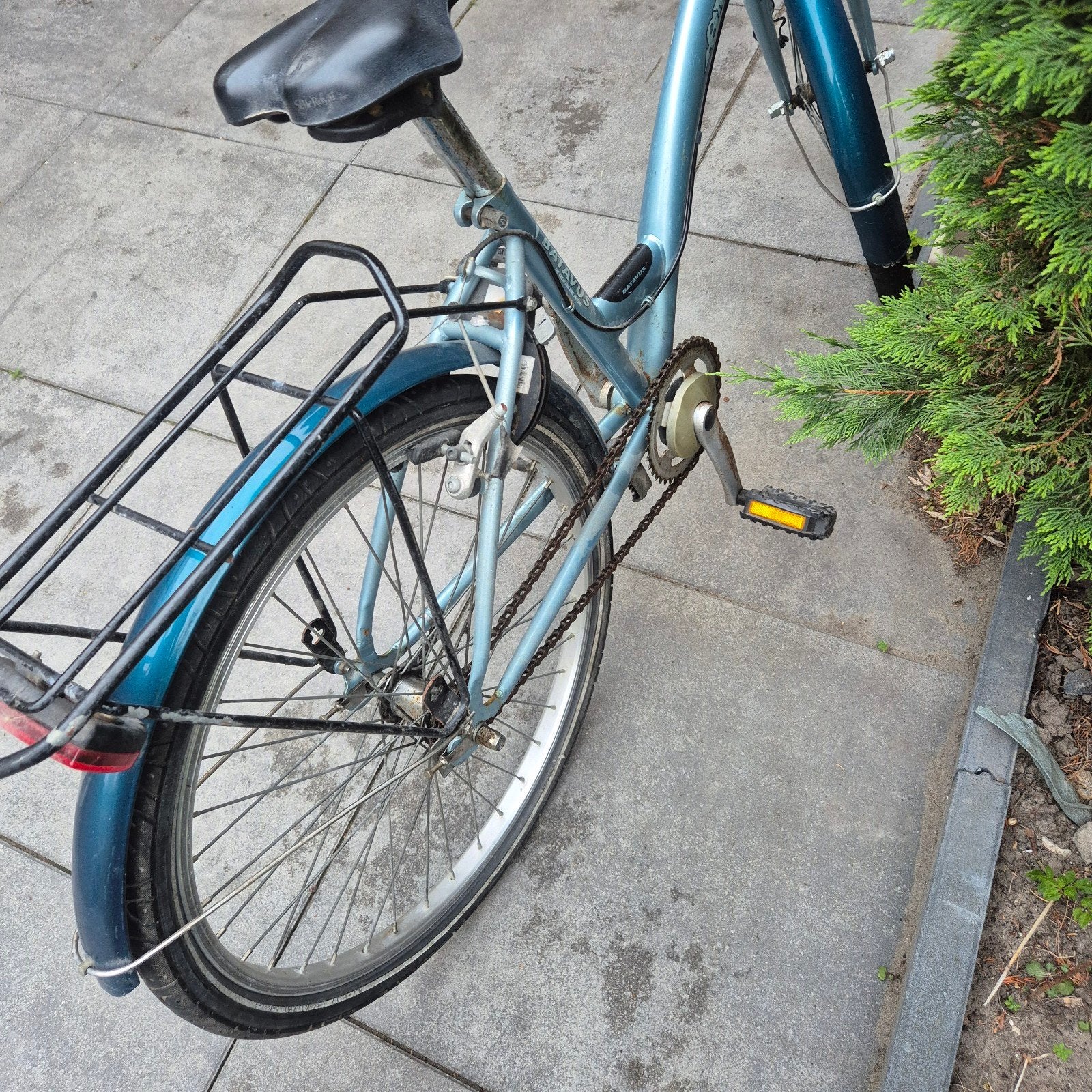 fiets voor een klein persoon, Ophalen