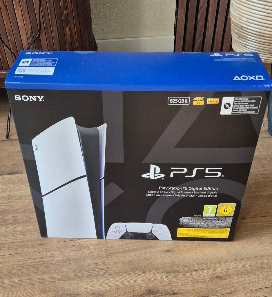 Gloednieuwe PS5 Digital edition 825GB, Spelcomputers en Games, Spelcomputers | Sony PlayStation 5, Ophalen, Nieuw