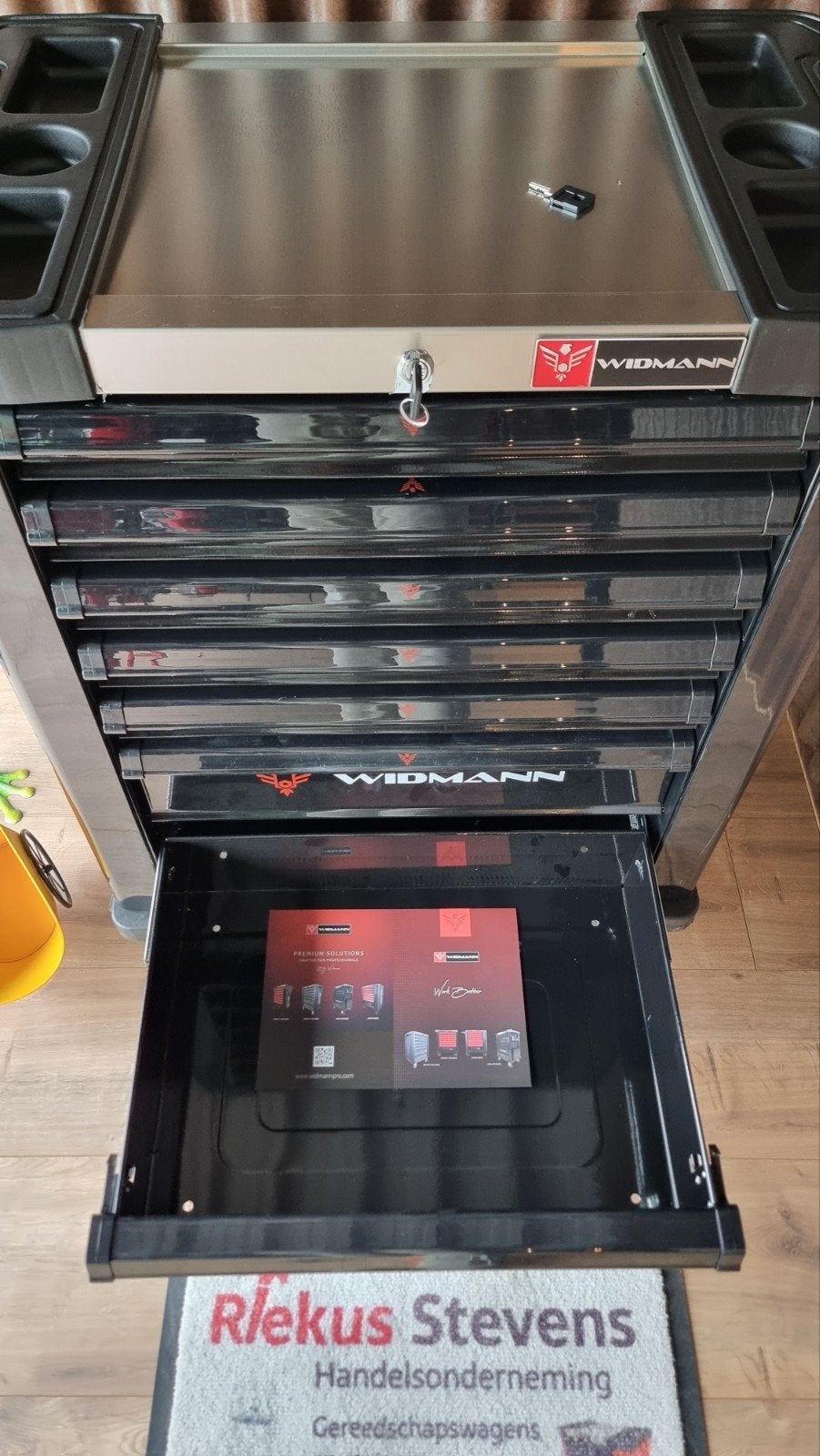 widmann gereedschapwagen 7 laden waarvan 6 vol, Ophalen of Verzenden, Nieuw