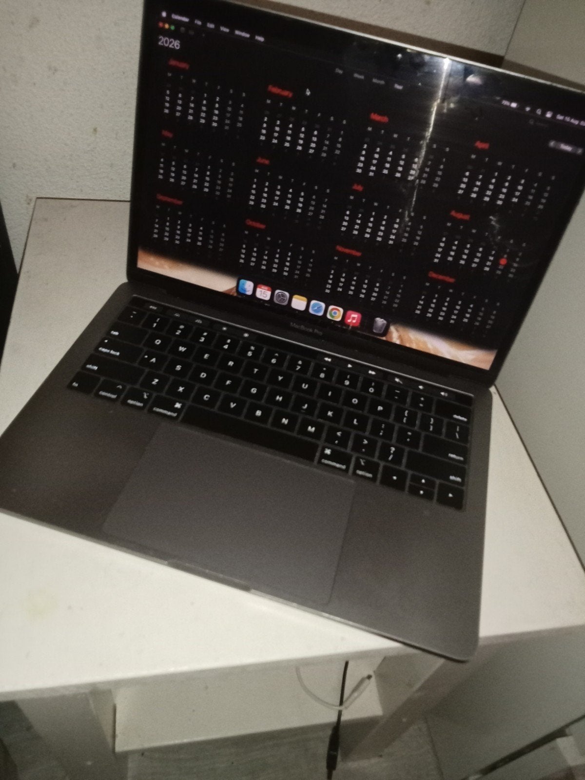 MacBook Pro 13 inch touch bar, Computers en Software, Apple Macbooks, Qwerty, 13 inch, Zo goed als nieuw, Onbekend