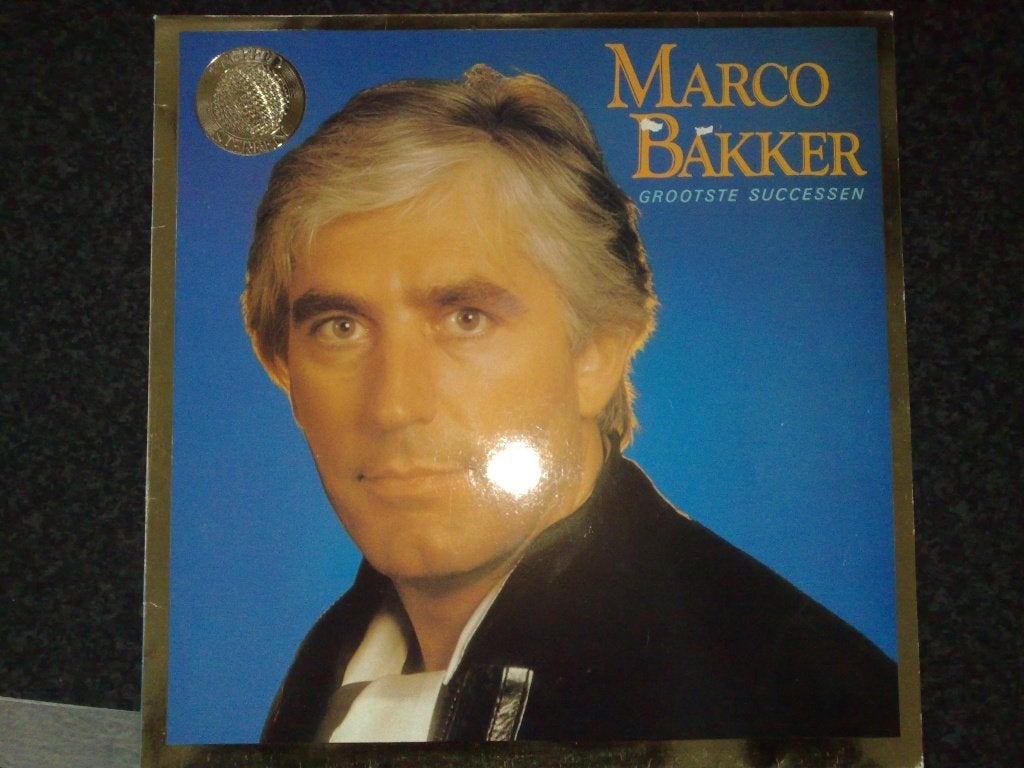MARCO BAKKER grootste successen, Cd's en Dvd's, Ophalen of Verzenden, Zo goed als nieuw, 12 inch, LP