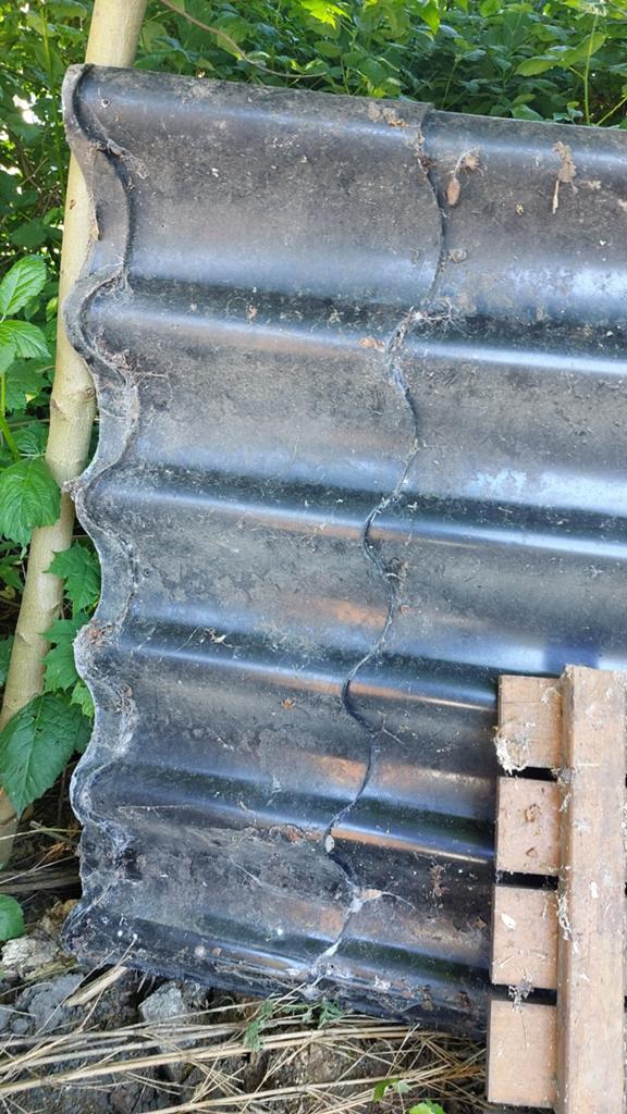 Metalen dakplaten, Zwart, 15 m² of meer, Metaal, Ophalen