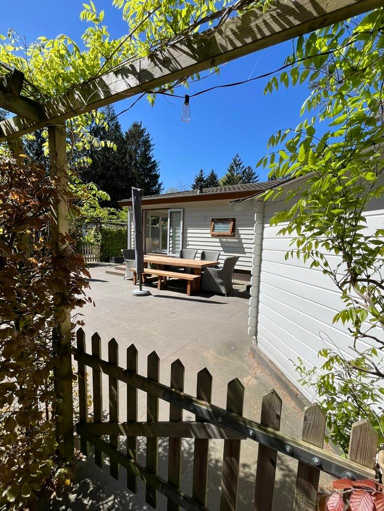 Chalet / Vakantiehuis te koop - Bosvallei Ede, In bos, 2 slaapkamers, Recreatiepark, Wasmachine