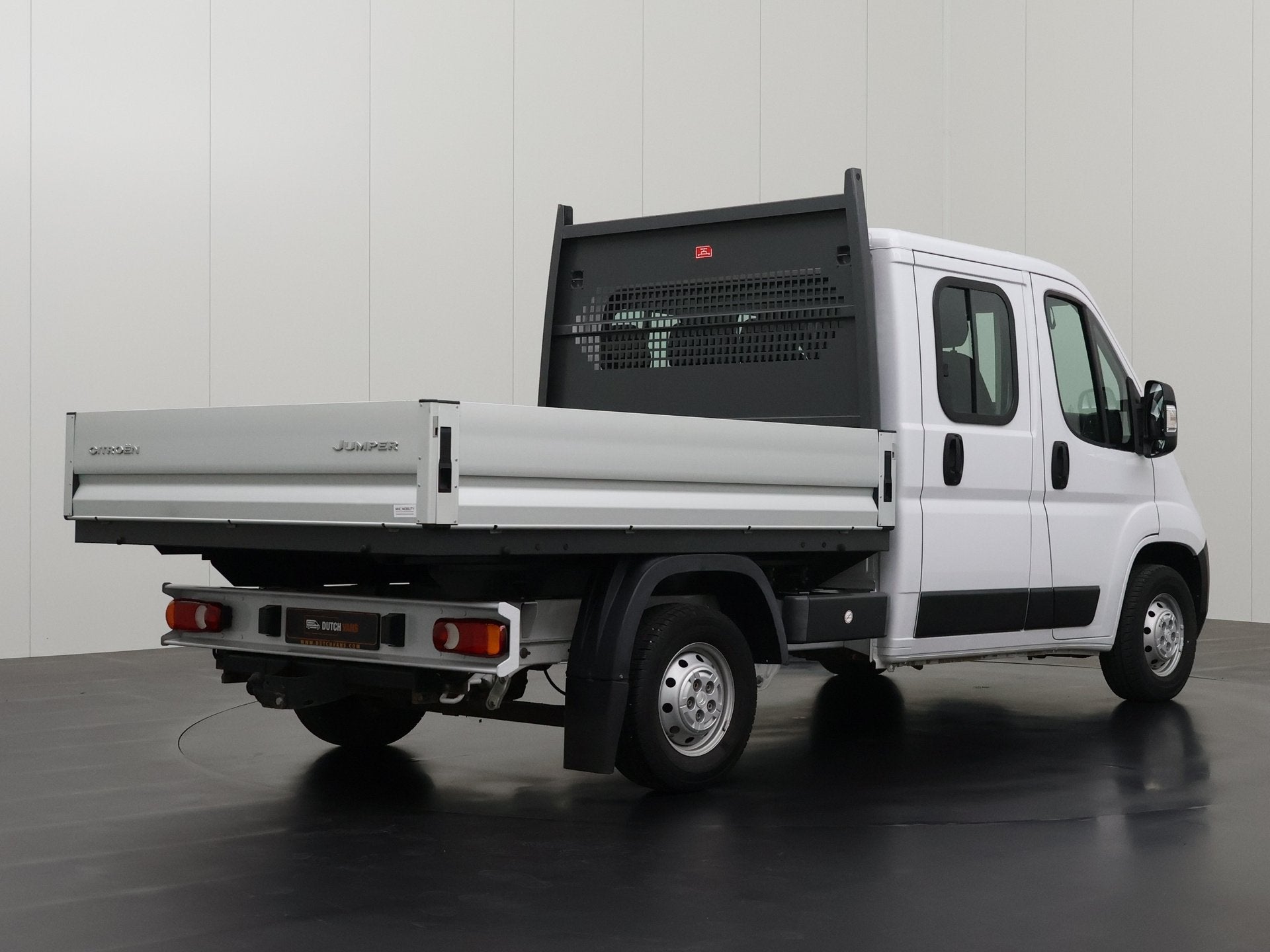 Citroën Jumper 2.2HDi 140PK Dubbele Cabine Open Laadbak | 7, Auto's, Bestelauto's, Gebruikt, Euro 6, Citroën, Multifunctioneel stuurwiel