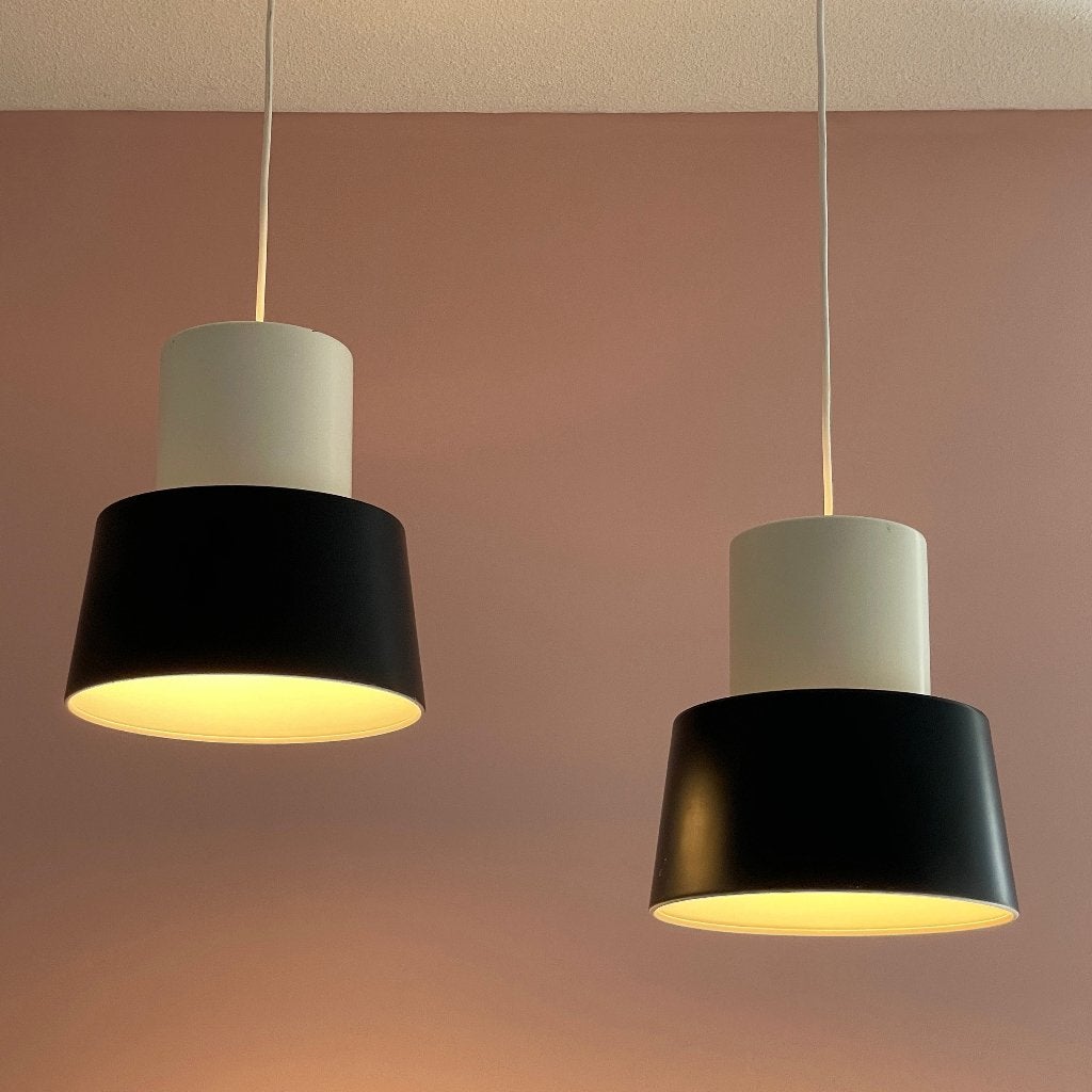 Louis Poulsen vintage design LAMPEN Nyboderpendel MidCentury, Gebruikt, -, -, Metaal