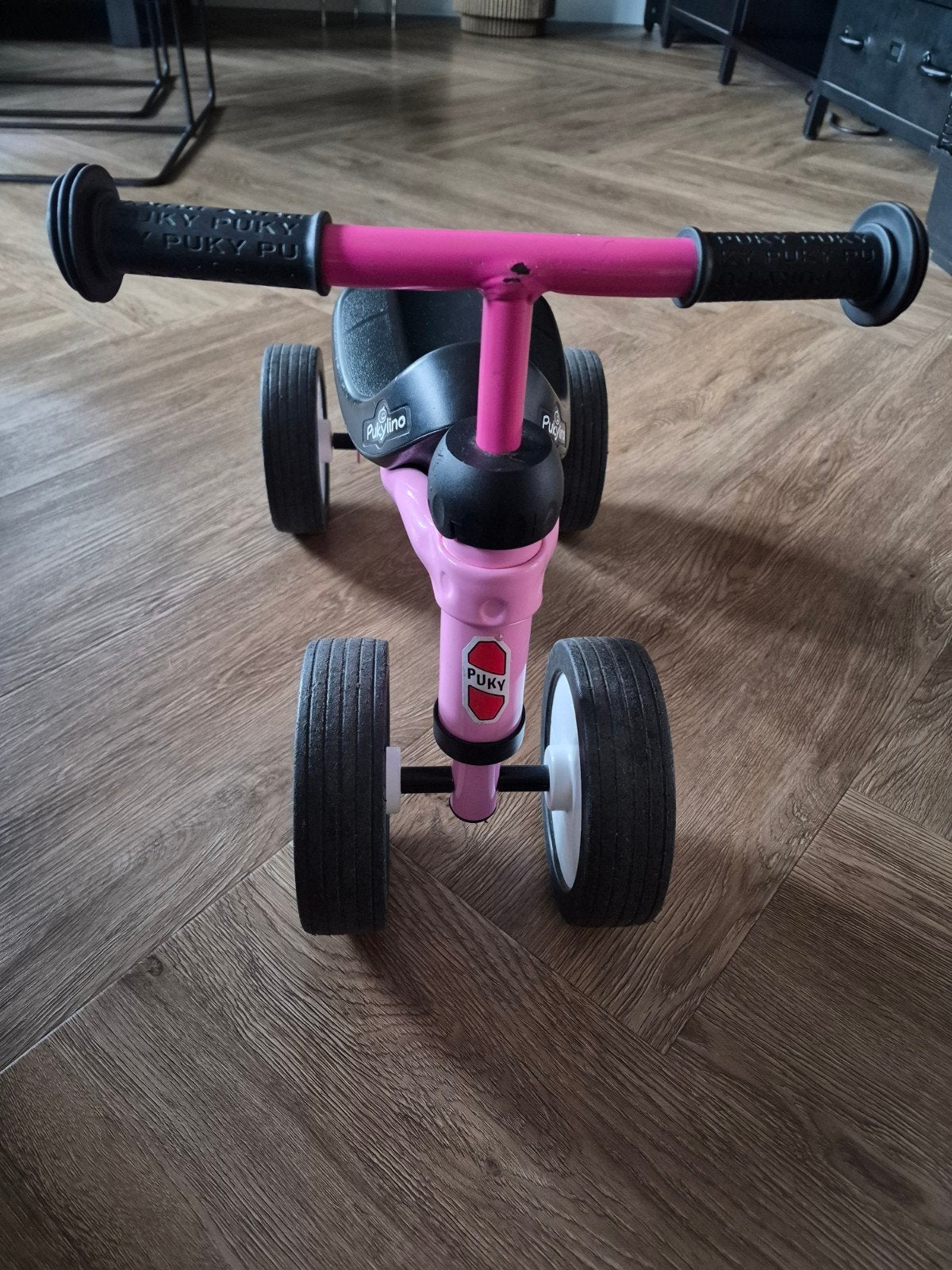 Puky loopfiets roze, Ophalen, Gebruikt, Loopfiets
