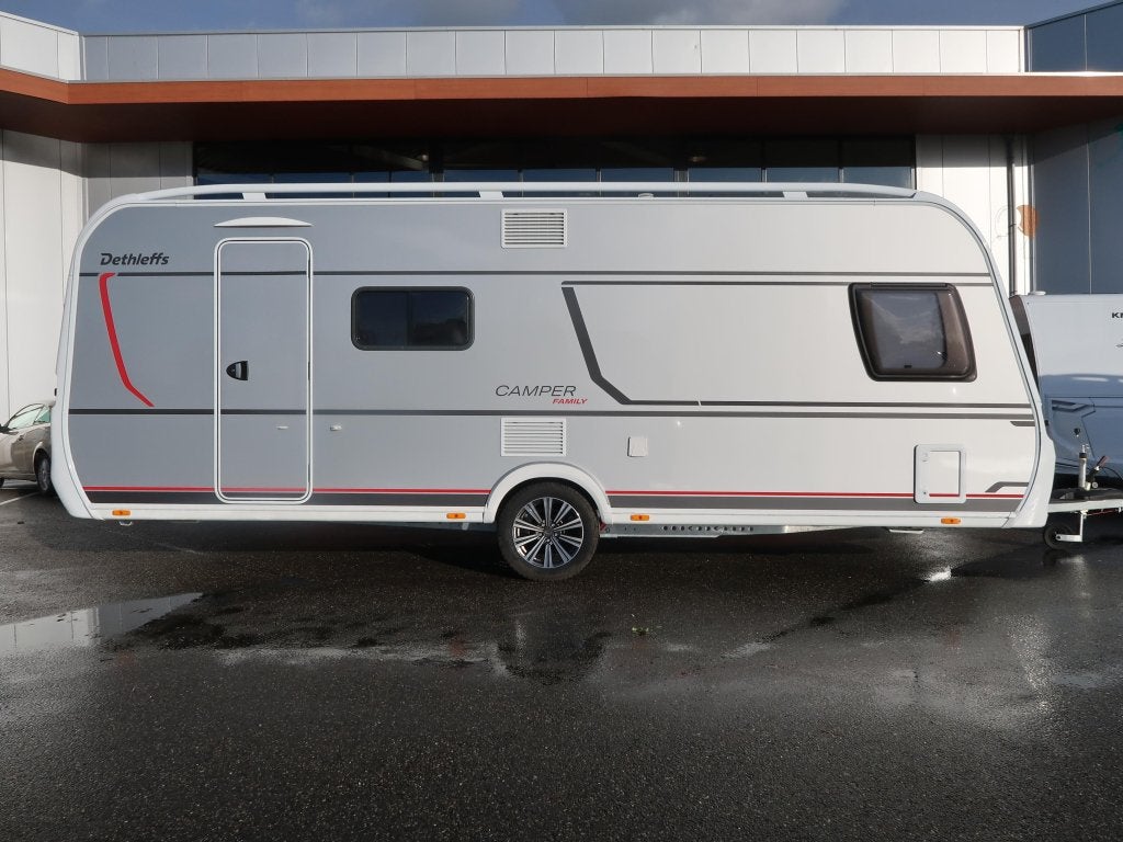 Dethleffs Camper 560 FMK STIJLVOL EN MODERN !!, Overige typen, Dethleffs, Schokbreker, Overige