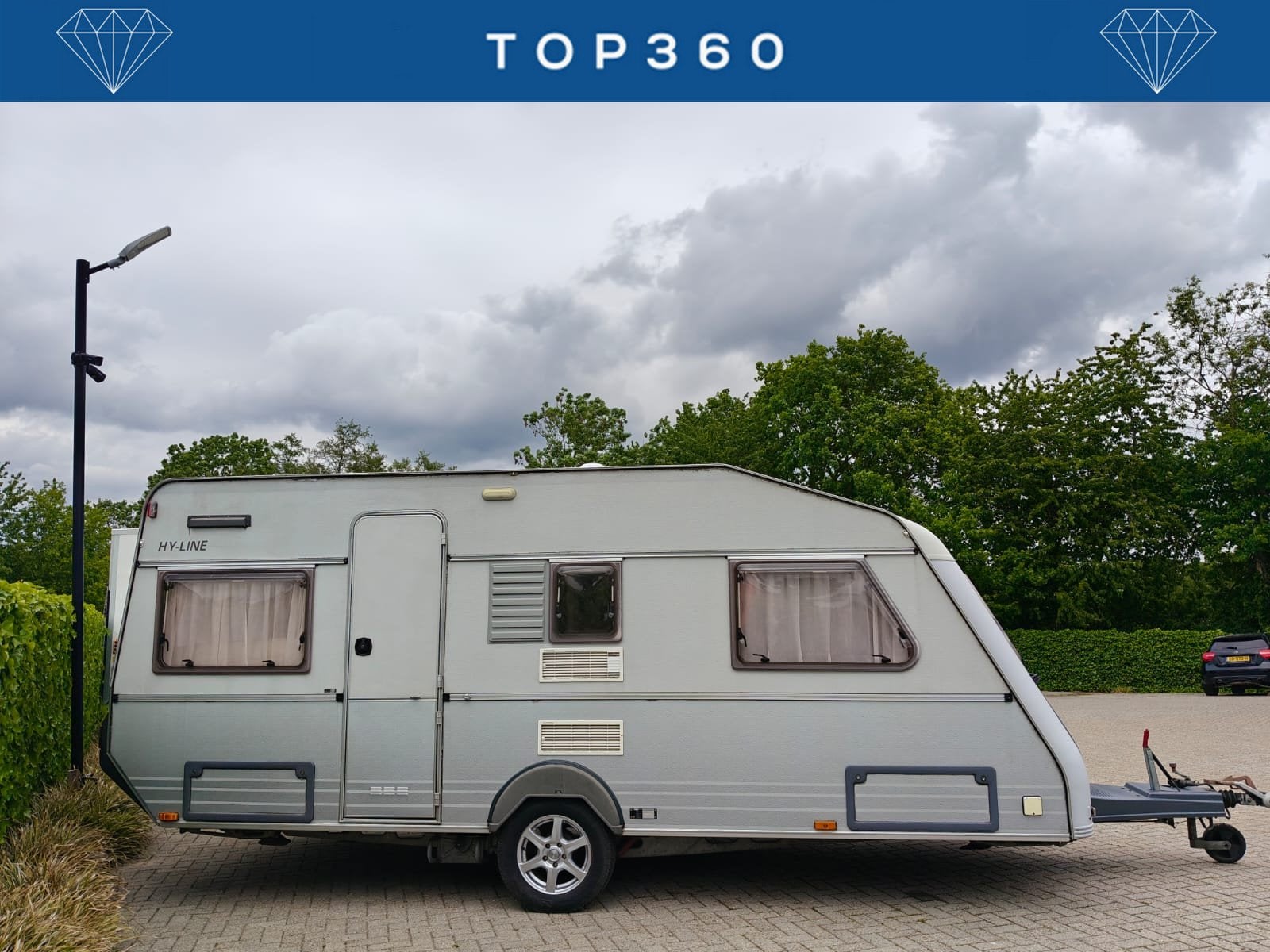Kip Hyline KG 50 Ruime caravan! (bj 1997), Caravans en Kamperen, Fernando@top360.nl, Kip, Bedrijf, Stationsstraat 44
3881AE  PUTTEN, NL