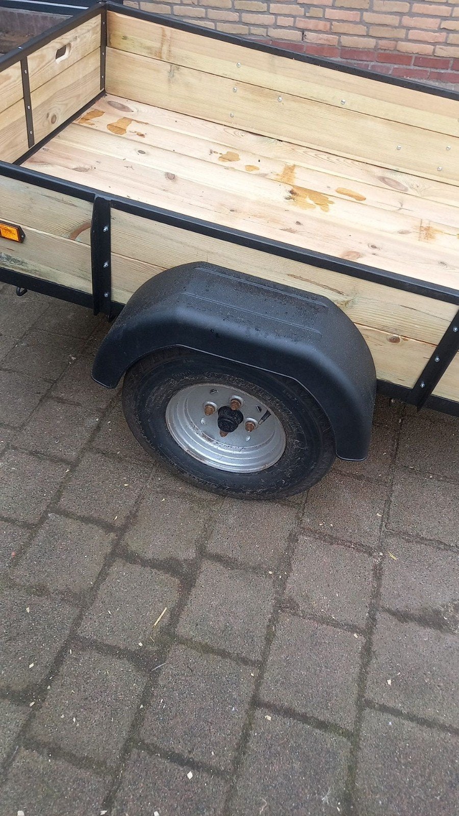 Mooi aanhangertje, Doe-het-zelf en Verbouw, Transportwagens, 100 liter of meer, Ophalen, Transportkar