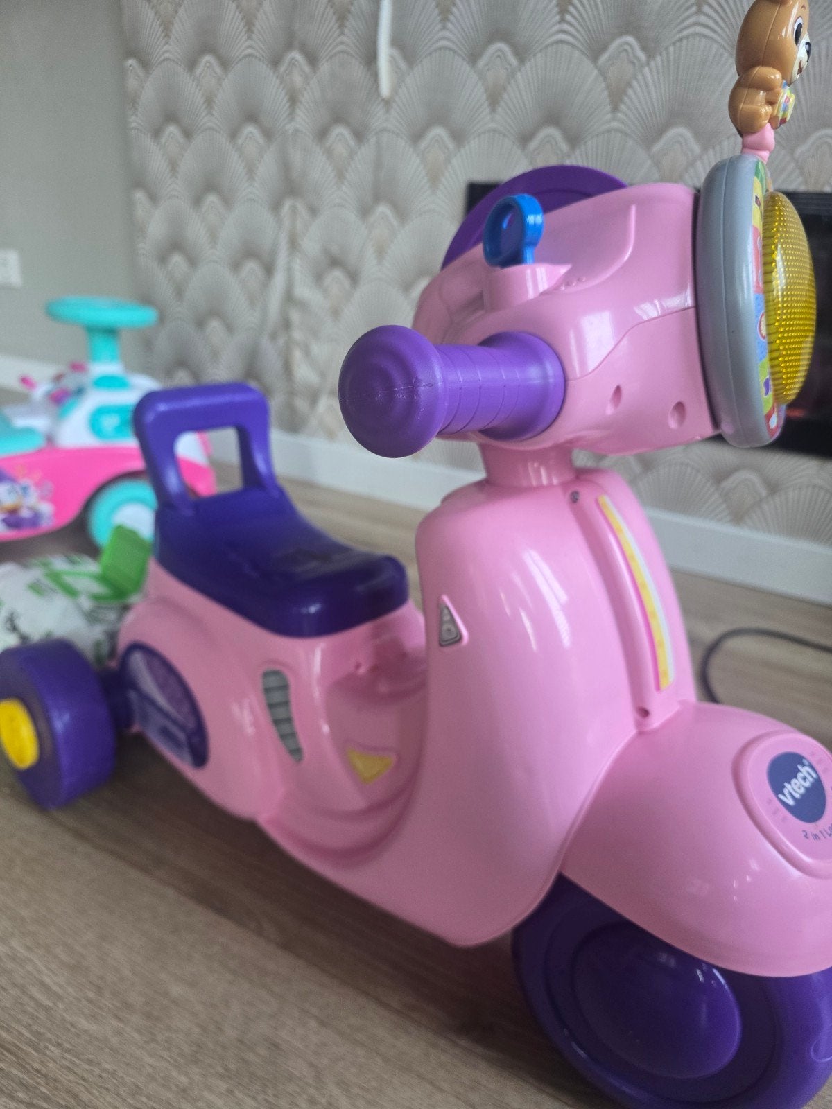 loopscooter vtech, Ophalen