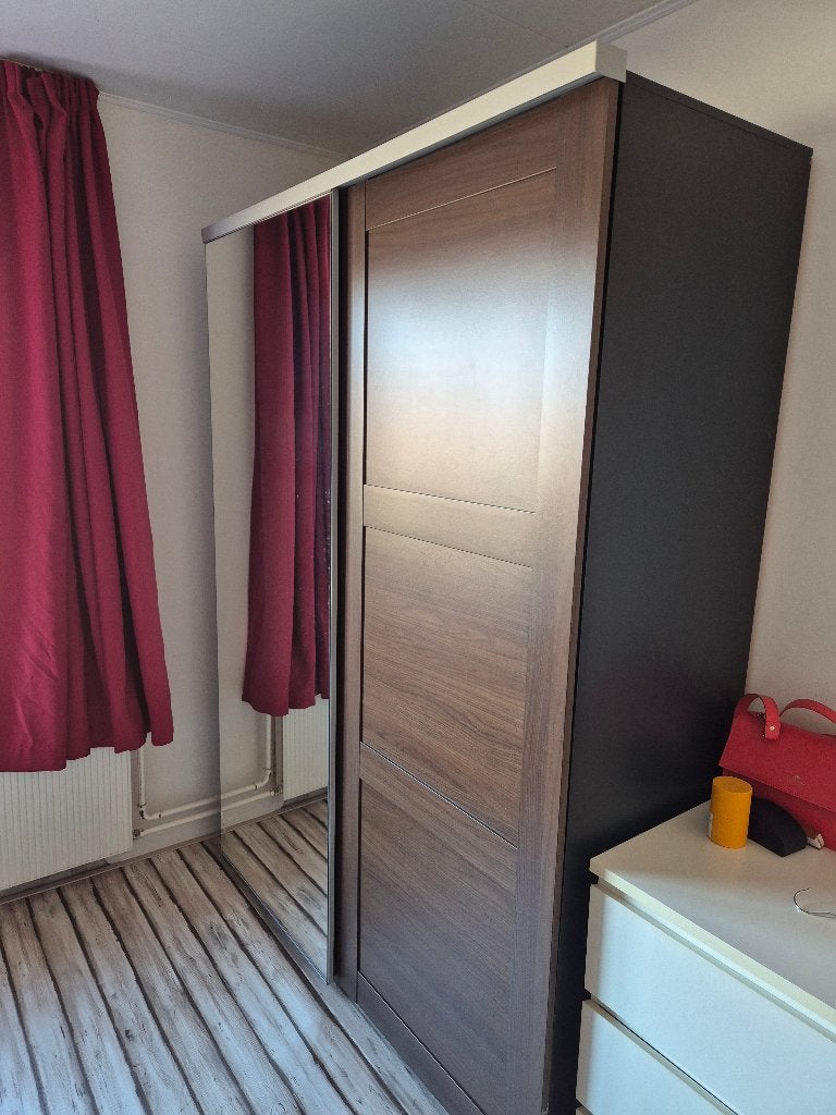 Kledingkast Ikea, Ophalen, Met deur(en), Gebruikt, 100 tot 150 cm