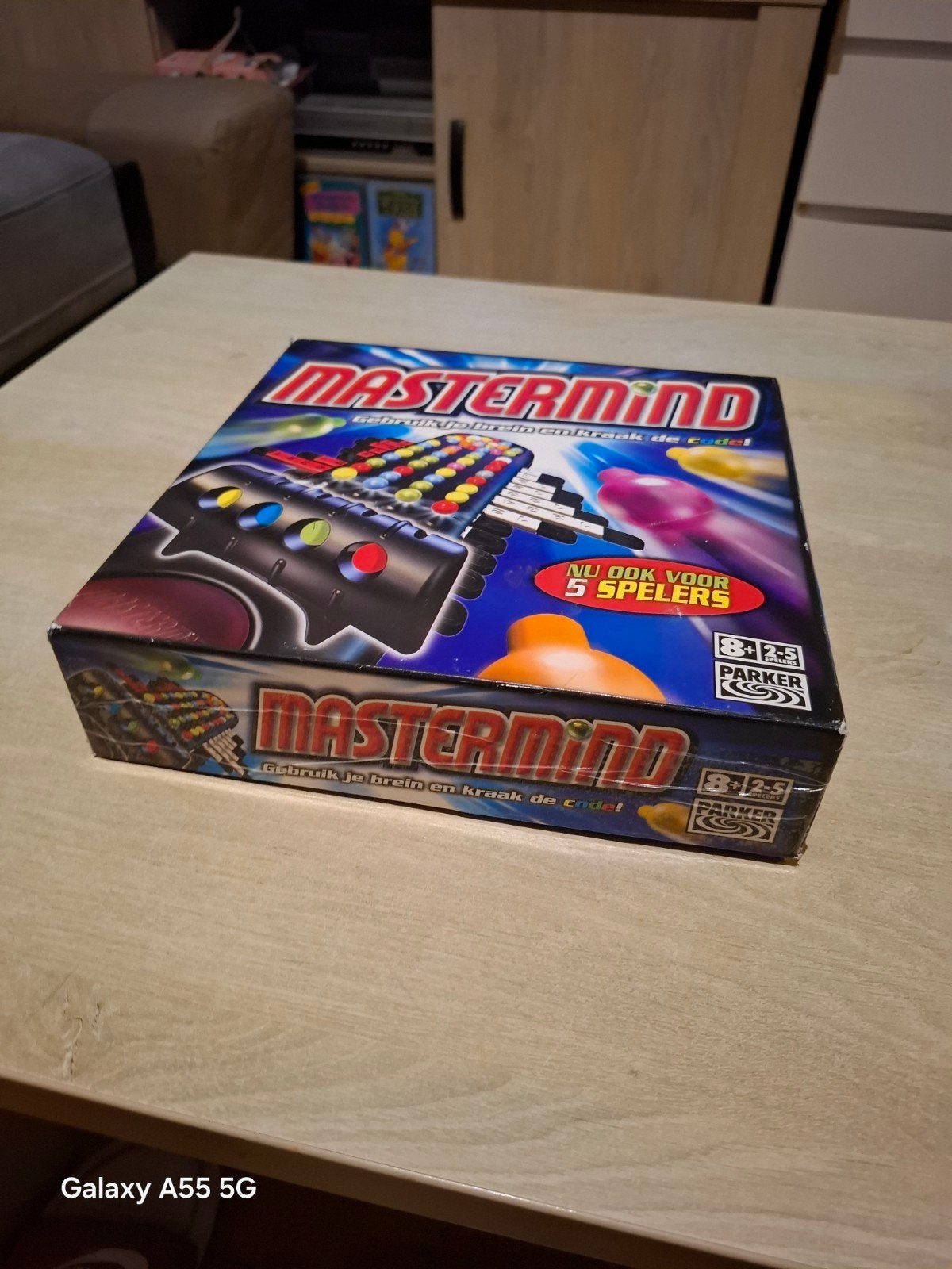 Mastermind Bordspel - Kraak de Code!, Ophalen of Verzenden, Zo goed als nieuw, Vijf spelers of meer, Hasbro