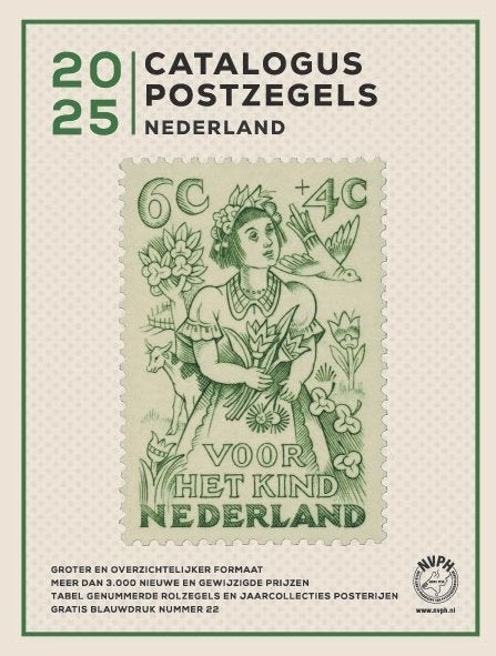 Nieuwe N.V.P.H. Postzegelcatalogus Nederland 2025, Postzegels en Munten, Postzegels | Toebehoren, Ophalen of Verzenden, Catalogus