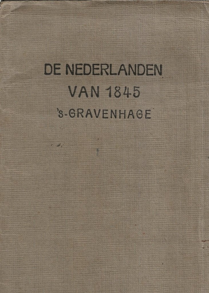 Nederlanden van 1845 Polis Levensverzekering Djocja Batavia, Ophalen of Verzenden, 1920 tot 1940, Gelopen, Zuid-Holland