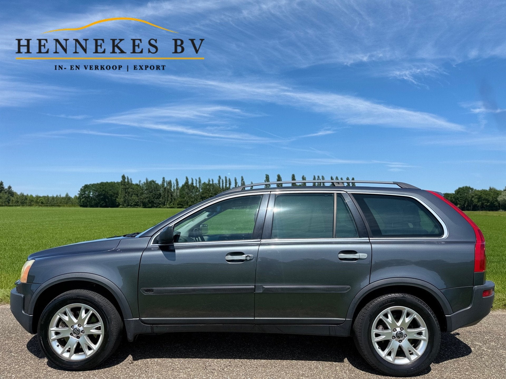 Volvo XC90 2.5 T Exclusive, Auto's, Gebruikt, 7 stoelen, 2521 cc, Bedrijf