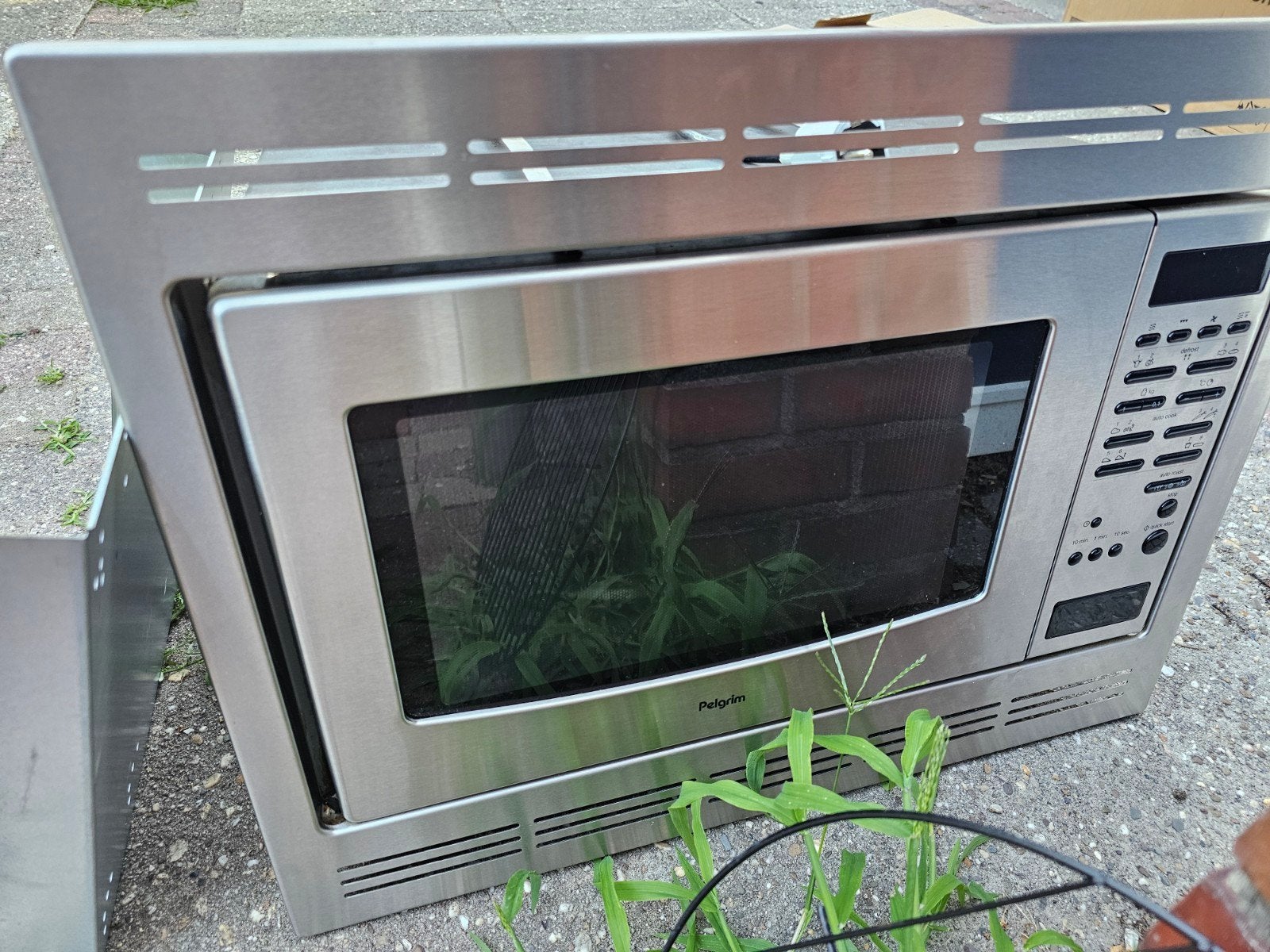 Pelgrim Combi Oven - Inbouw RVS, Witgoed en Apparatuur, Magnetrons, Ophalen, Combimagnetron, Gebruikt, Hete lucht