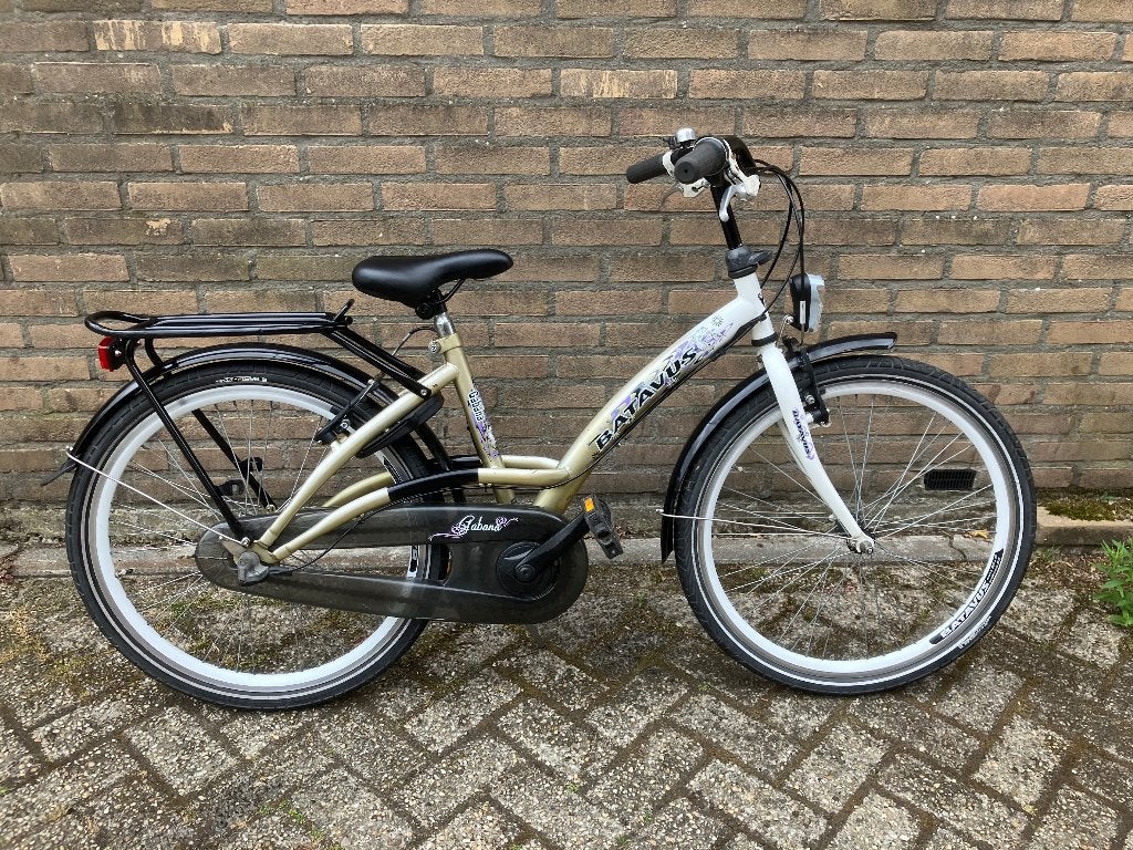 Fiets 24 inch, Fietsen en Brommers, Ophalen, Velgrem, Versnellingen, Batavus