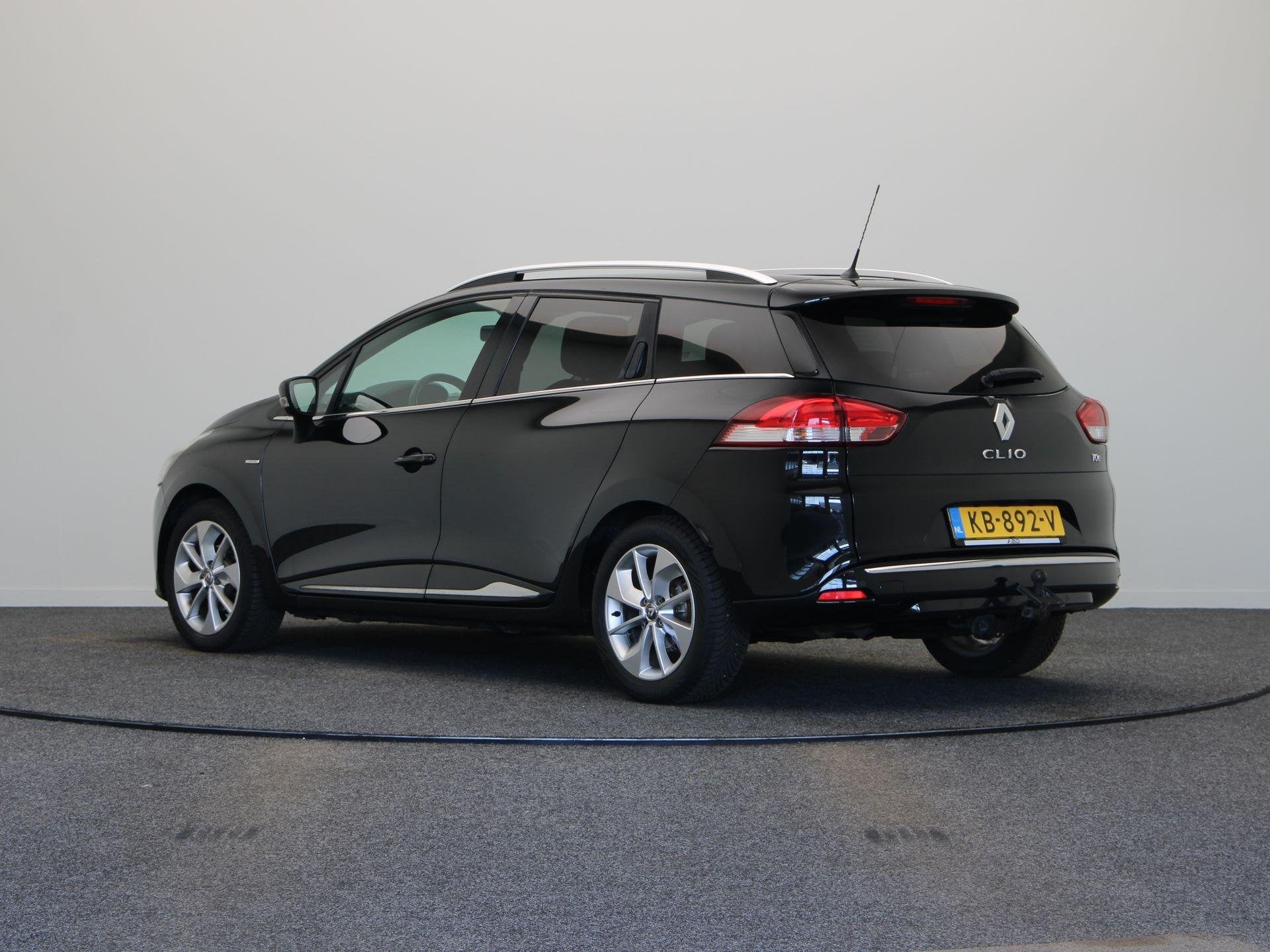 Renault Clio Estate TCe 90pk Limited | Trekhaak | Achteruitr, Voorwielaandrijving, Stof, Gebruikt, 580 kg