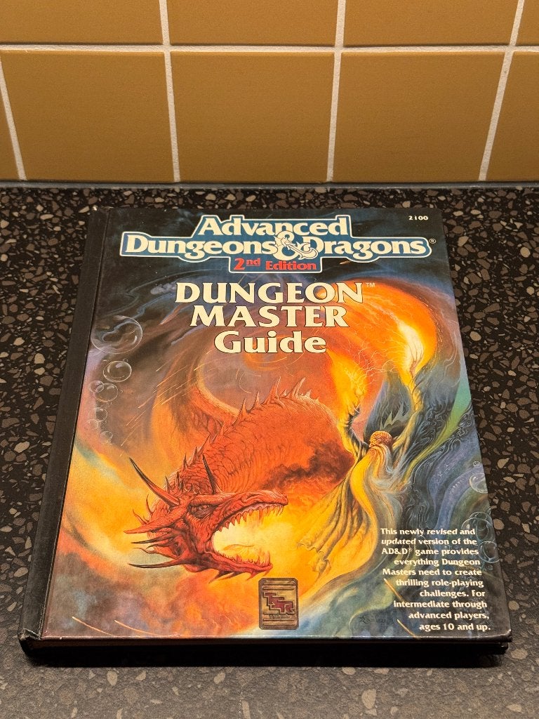 AD&D Dungeons Dragons 2e Dungeon Masters Guide 3rd Printing, Hobby en Vrije tijd, Gezelschapsspellen | Overige, Gebruikt, Ophalen of Verzenden