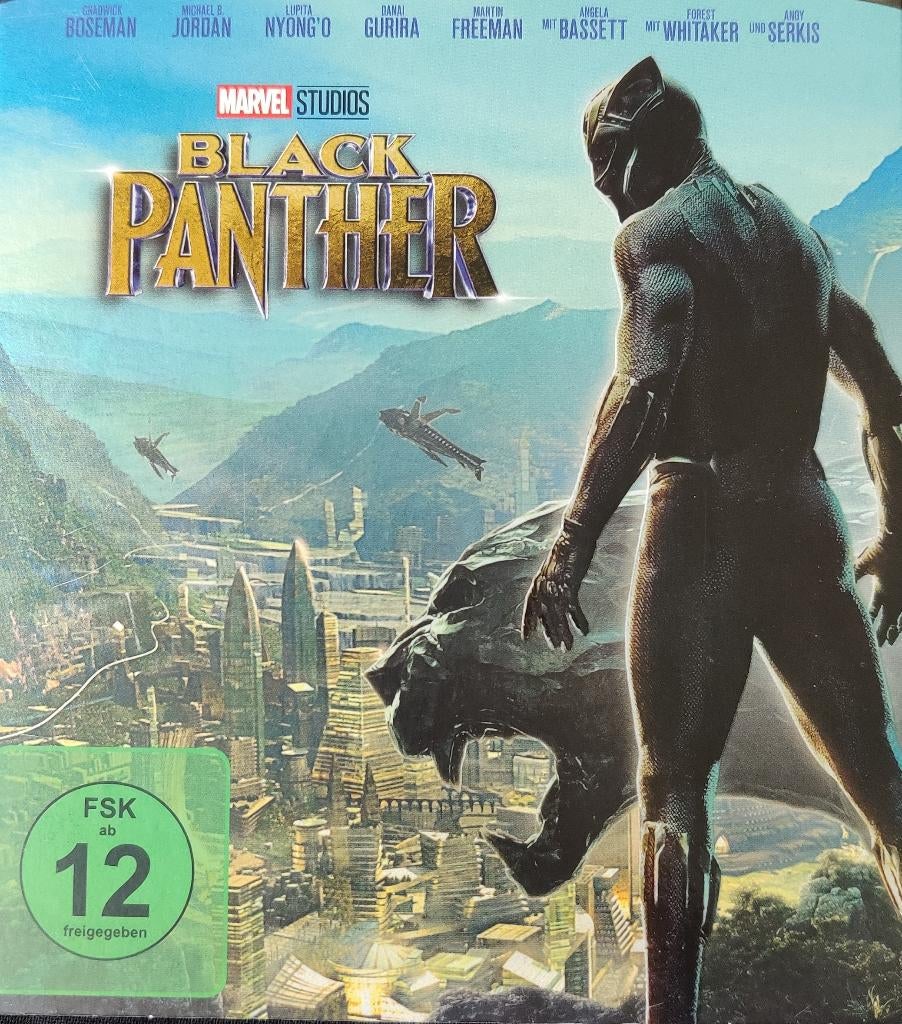 Black Panther  (2D + 3D Blu-ray), Cd's en Dvd's, Blu-ray, Zo goed als nieuw, Science Fiction en Fantasy, 3D, Boxset, Ophalen of Verzenden
