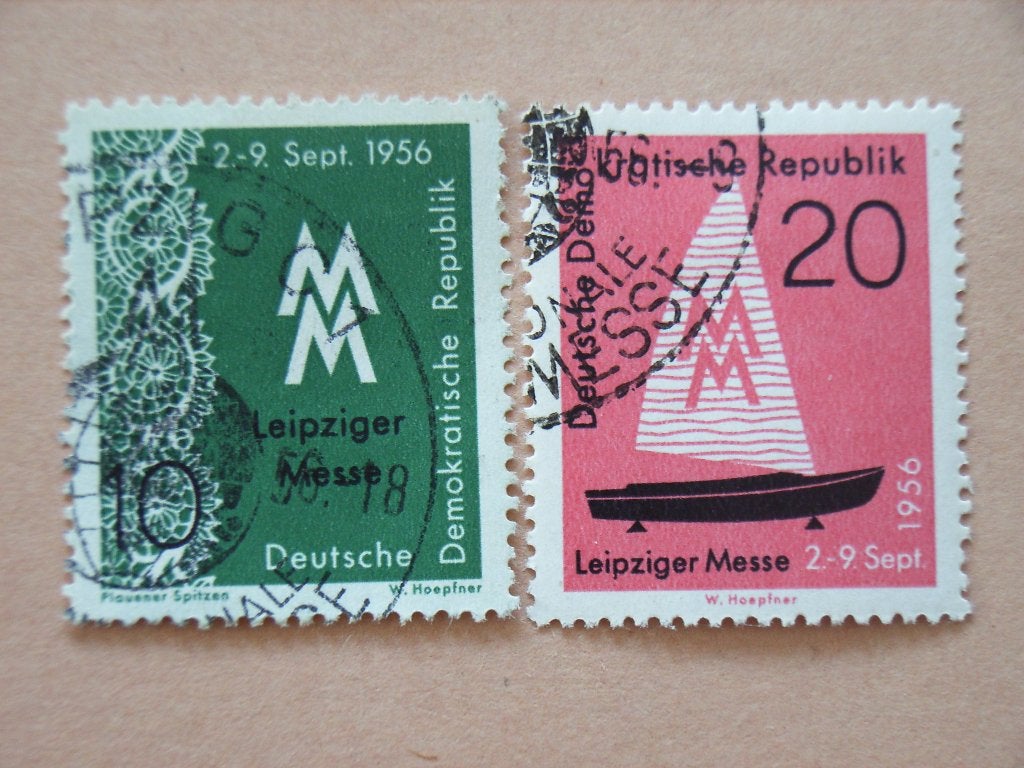 NB   DDR 536-537, Ophalen of Verzenden, DDR, Gestempeld