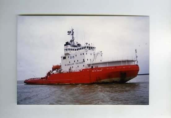 scheepvaart-foto-arctic kalvik-wijsmuller, Ophalen of Verzenden, Zo goed als nieuw, Motorboot, Boek of Tijdschrift