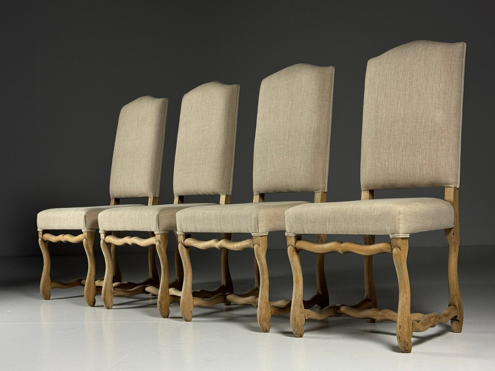 Set van 4 Os de Mouton stoelen